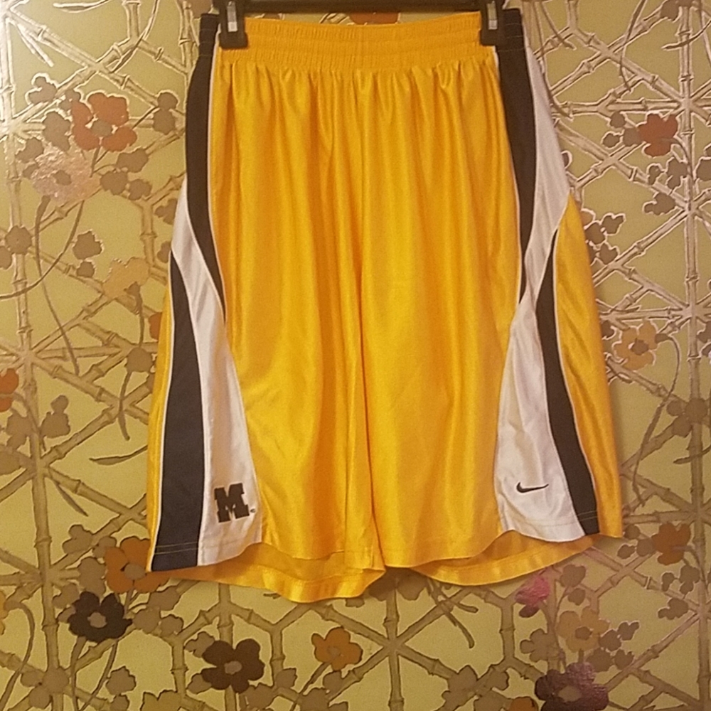 Michigan Wolverines basketball shorts